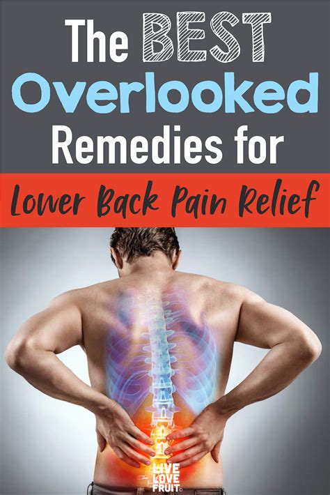 Overlooked Remedies for Lower Back Pain Relief - Live Love Fruit