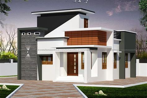 Low budget house design with awesome exterior | Small house front ...