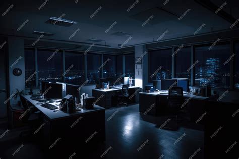 Premium AI Image | Empty modern office space