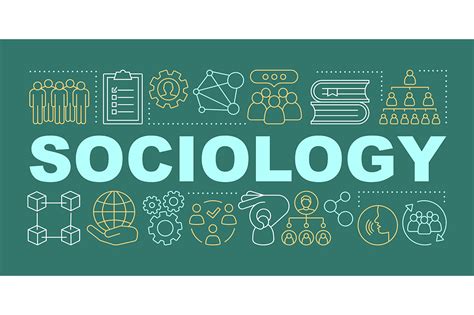 Sociology word concepts banner | Photoshop Graphics ~ Creative Market