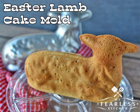 Easter Lamb Cake Mold - My Fearless Kitchen