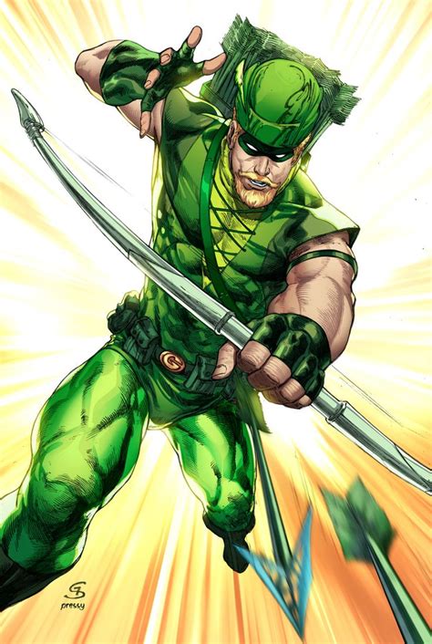 Green Arrow by Pressy Patanik on ArtStation | Green arrow comics, Arrow ...