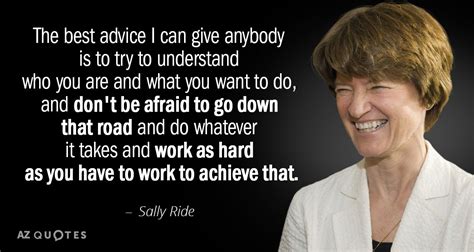 TOP 25 QUOTES BY SALLY RIDE (of 97) | A-Z Quotes