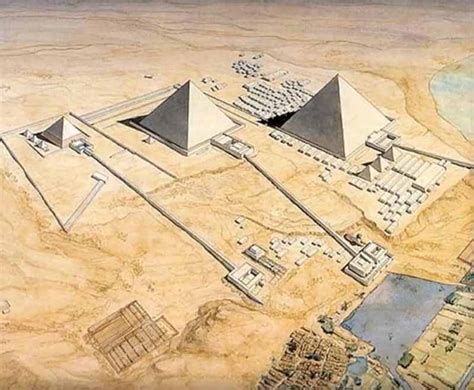 The Great Pyramid Of Giza Map