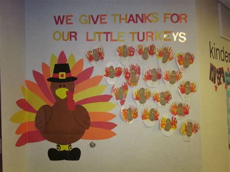 Thanksgiving Preschool Bulletin Boards