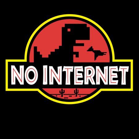 No internet game dinosaur - NeatoShop