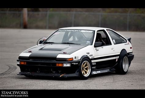 JDM AE86 - Stance Works | Toyota corolla, Toyota cars, Japanese cars