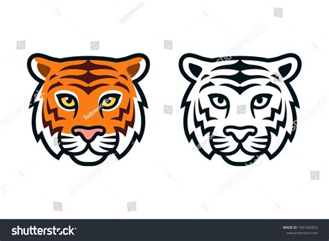 Discover 157+ tiger face drawing easy best - seven.edu.vn