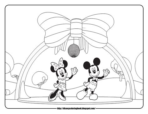 Mickey Mouse Clubhouse 4: Free Disney Coloring Sheets | Fantasy ...