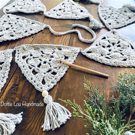 Boho Bunting Crochet Pattern PDF Download - Etsy