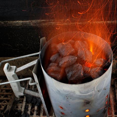 How to Use a Charcoal Chimney | Charcoal chimney, Smoked food recipes ...