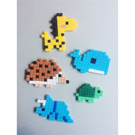 Small animals #hamabeads #hama #perler | Perlemønstre, Mini, Perler