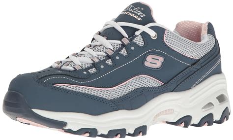 Skechers D'Lites Memory Foam Sport Lightweight Women's Sneakers Shoes ...