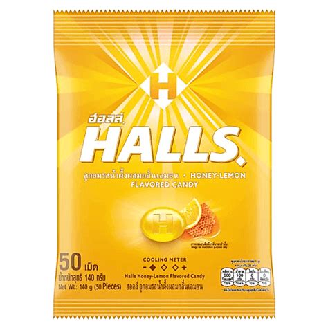 Halls Honey Lemon Candy | 50pcs | Cheez Whiz & Eden Shop | Walter Mart