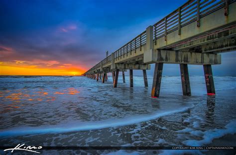 Jacksonville Beach Pier Sunrise