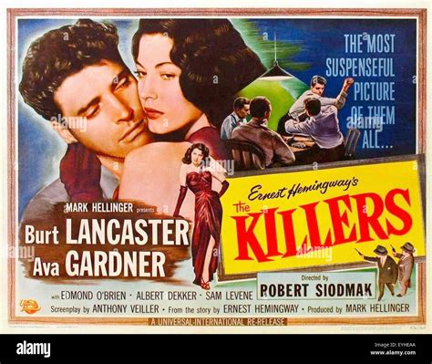 The killers 1946 movie poster hi-res stock photography and images - Alamy