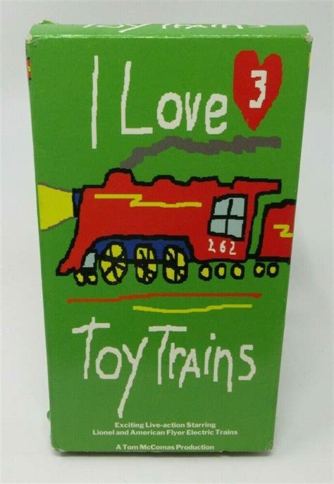 I LOVE TOY TRAINS 3, VHS VIDEO SERIES, TOM MCCOMAS PRODUCTION, PART 3 ...