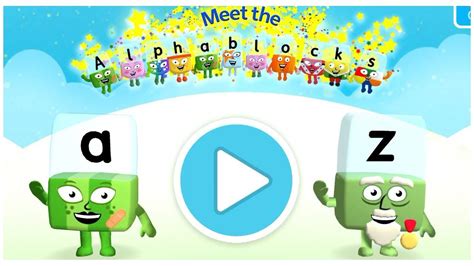 Youtube alphablocks game - rewaice