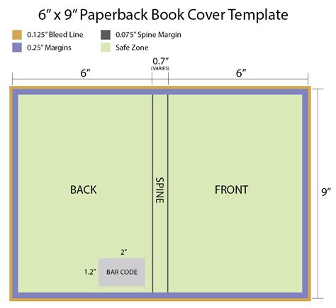 17 Paper Book Cover Template Images - Memory Book Cover Template, 6X9 ...