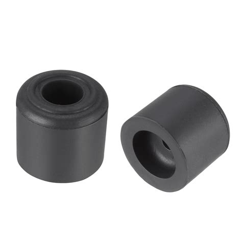 25mmx28mm Rubber Door Stop Rubber Black 6 Pack - Walmart.com - Walmart.com