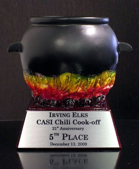 Chili Cook Off Awards