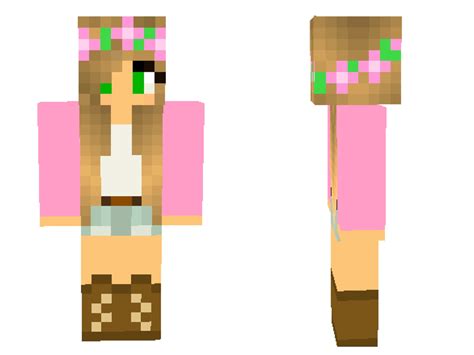 Cute girl skins minecraft pe layout - secretfaher