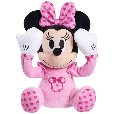 Disney Baby Peek-A-Boo Plush, Minnie Mouse, Ages 0+ - Walmart.com ...