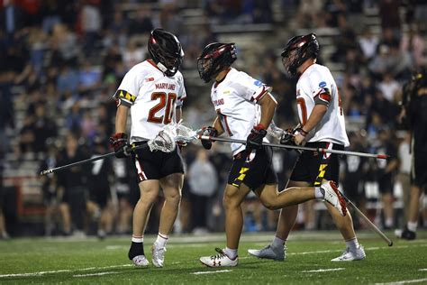 Maryland's men's lacrosse title defense ends in first round against ...