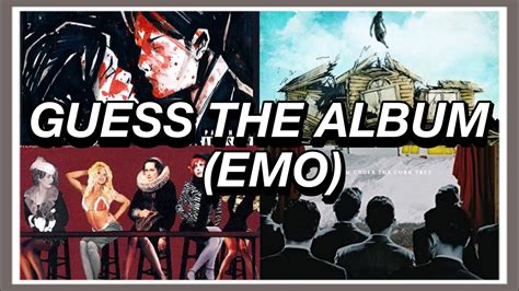 Guess The Album Cover EMO Edition! - Guess The Album Cover 2021 🖤 - YouTube