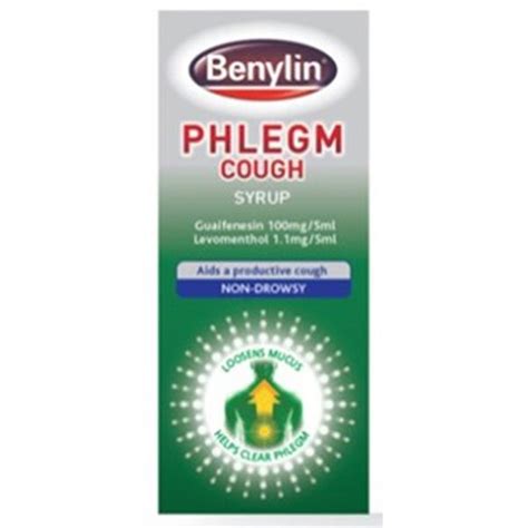 BENYLIN PHLEGM COUGH SYRUP 125ML