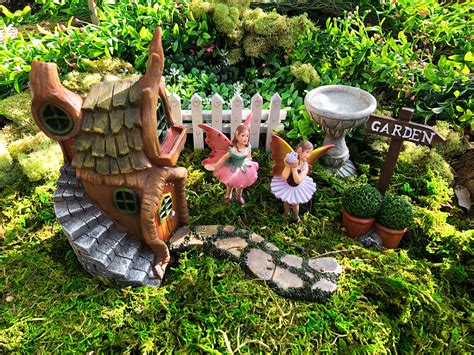 Fairy Garden Kit Complete Fairy Garden Set. Fairy House - Etsy