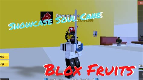 Showcase Soul Cane (Blox Fruits) - YouTube