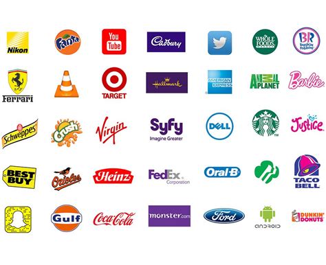 Most Popular Logos; What Do They Have in Common? | Popular logos, Word ...