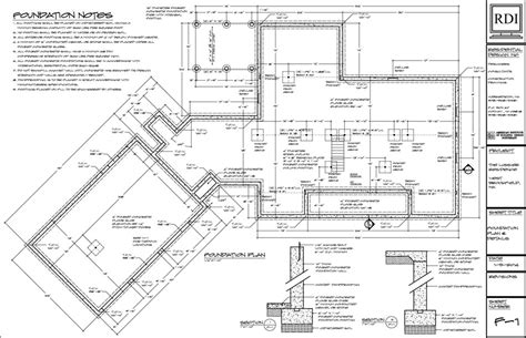 Foundation Plans - Residential Design Inc