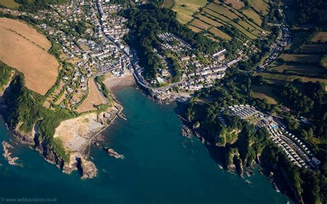 Combe Martin aerial photograph | aerial photographs of Great Britain by ...