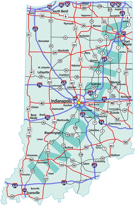 Indiana Road Construction Map 2025 - Helsa Louella