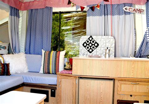 Pop up camper interior redo – Mama In A Stitch