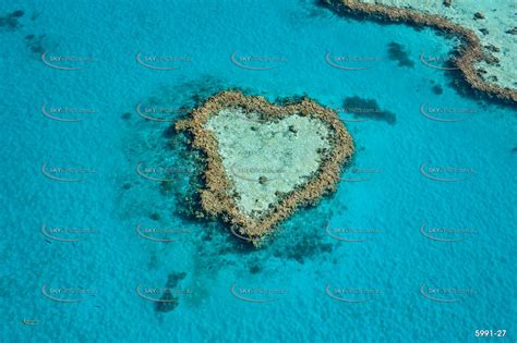 Heart Reef Aerial Photography