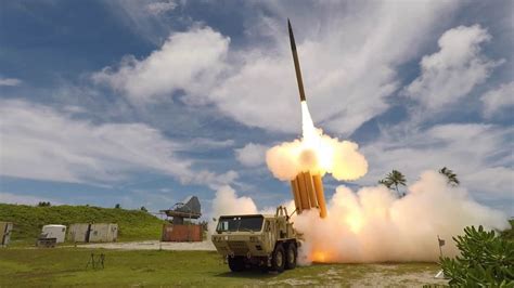 THAAD system successfully intercepted medium-range ballistic missile