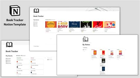 Book Tracker Notion Template | Notionhub