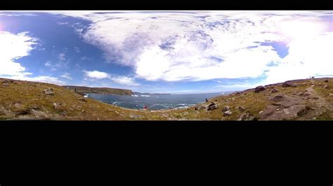 360 VR Video, Icebergs, Cape Spear, Newfoundland, Canada - June 2016 ...