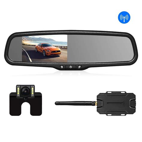 AUTO VOX Wireless Reverse Camera Kit Car Backup Camera with Rear View ...