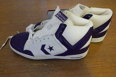 Converse Weapon shoes - Larry Bird Magic Johnson - White/Purple MINT ...