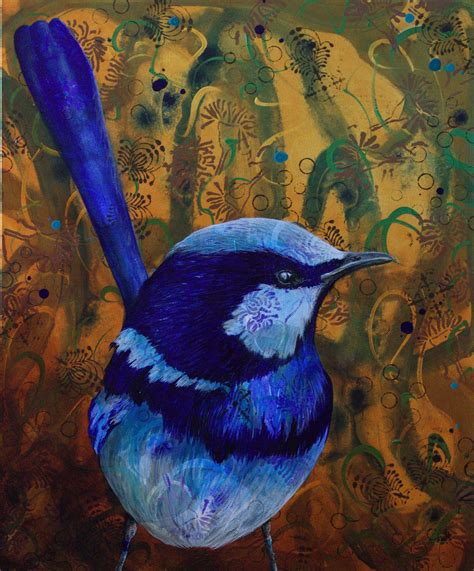 Blue Wren -Ltd Edition Print - Art Lovers Australia