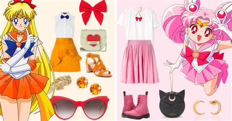 Atrévete a usar estos outfit inspirados en las Sailor Scouts