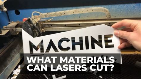 Laser Cutter Materials Encyclopedia: Every Laser Type & Material (Which ...