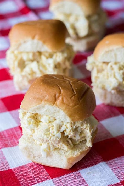 Southern Chicken Salad Sandwiches • Just Four Ingredients!