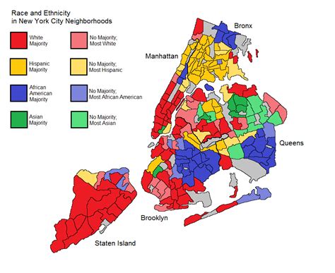 Ethnic Neighborhoods Nyc Map - Agnese Latashia