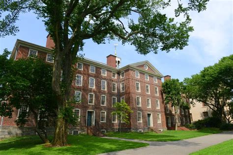 University Hall, Brown University, Providence, USA Stock Photo - Image ...