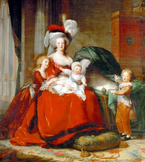 Marie Antoinette And Her Children Print by Elisabeth Louise Vigee ...